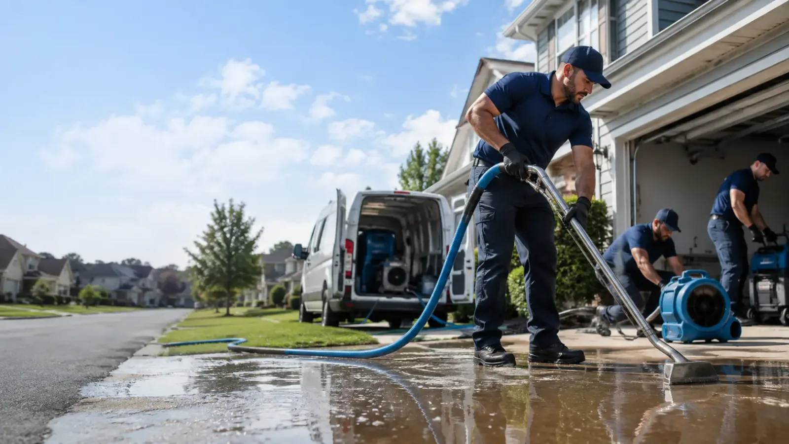 Flood Damage Restoration in Victoria, KS